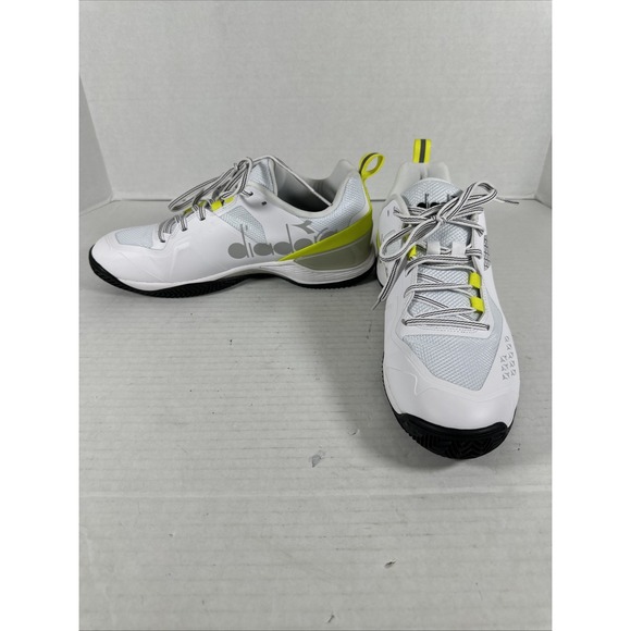 diadora Blushield Torneo 2 Ag Tennis Womens Green, White Sneakers Athletic 10.5 - Picture 7 of 9